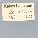 Wall lamp or ceiling light in metal by Klaus Hempel for Kaiser Leuchten, 1970s.