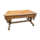 Bureau style renaissance en chêne