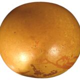 Set of 3 half gourds, sourced from West Africa, 24 – 27 – 30cm.