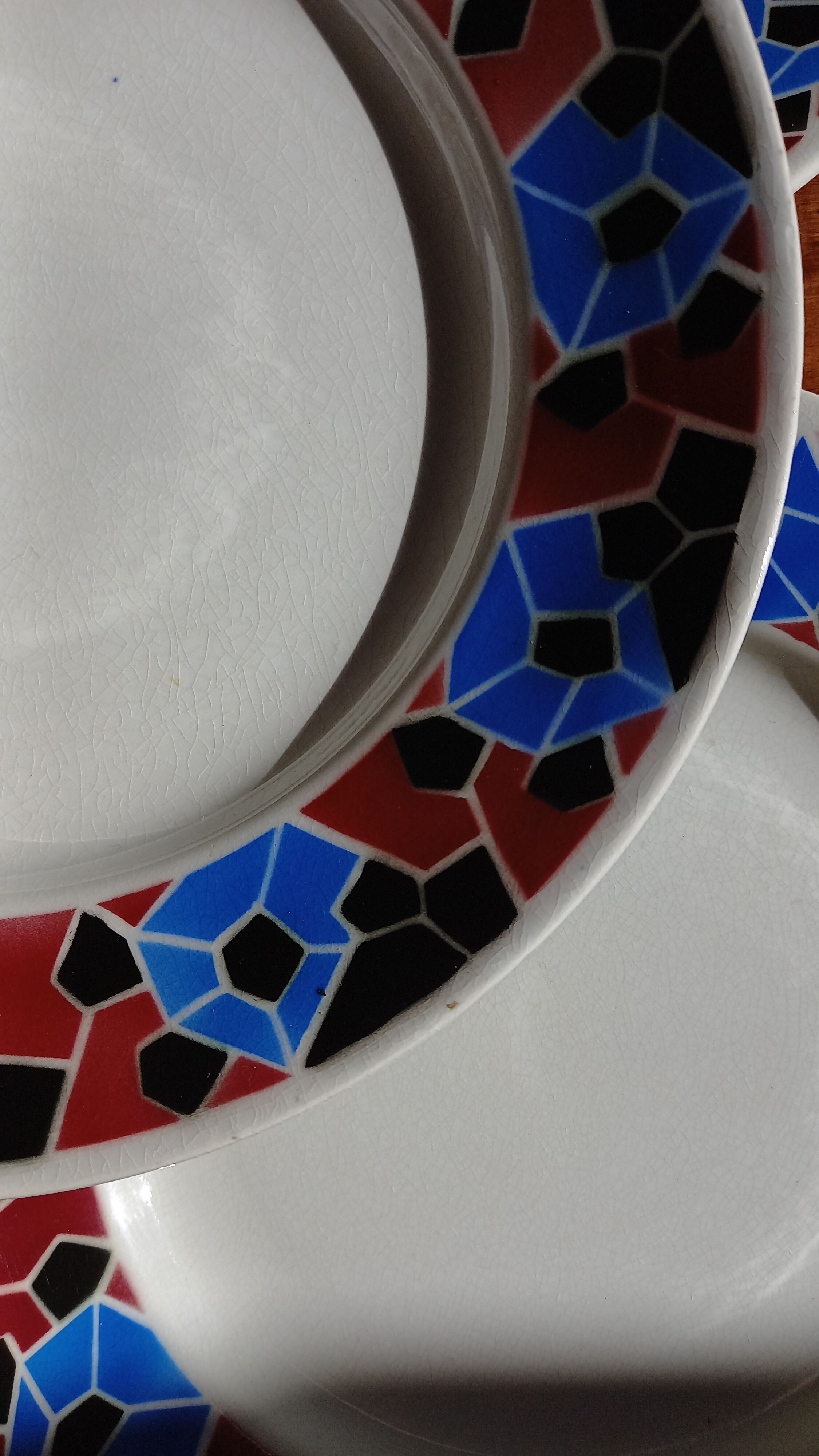 4 flat plates K.G Luneville model "Hohneck"