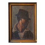 Painting "The Man with the Hat"