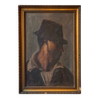Tableau « l’homme au chapeau «