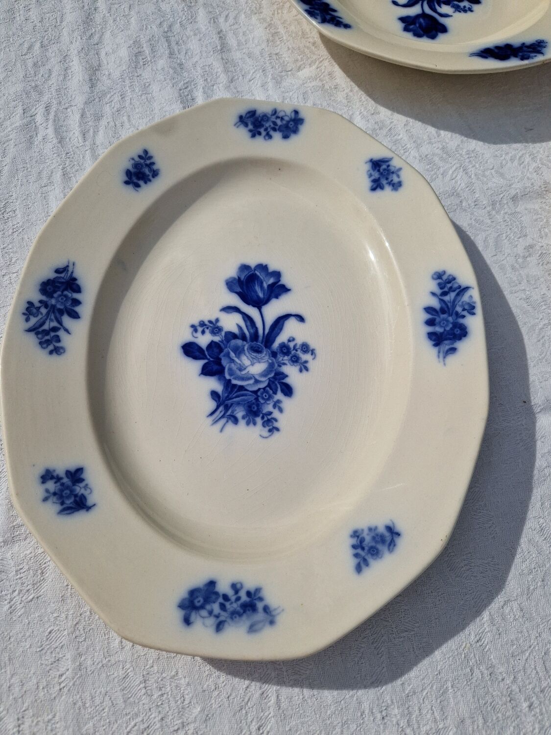 Set Of 3 Villeroy And Boch Mettlach Dish