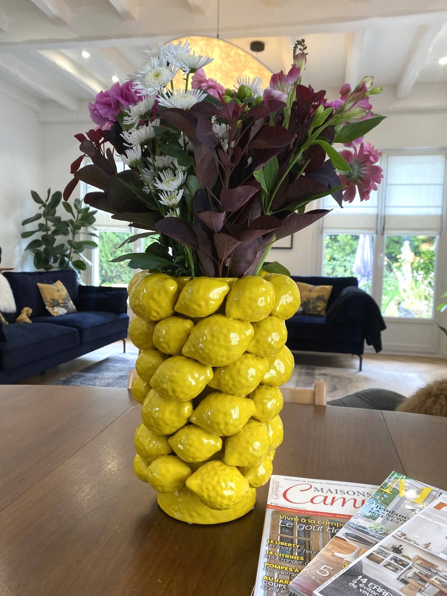 Vase lemons - lemons - pop-interior architect