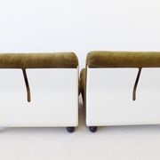Ensemble de 2 chauffeuses de Mario Bellini 70s
