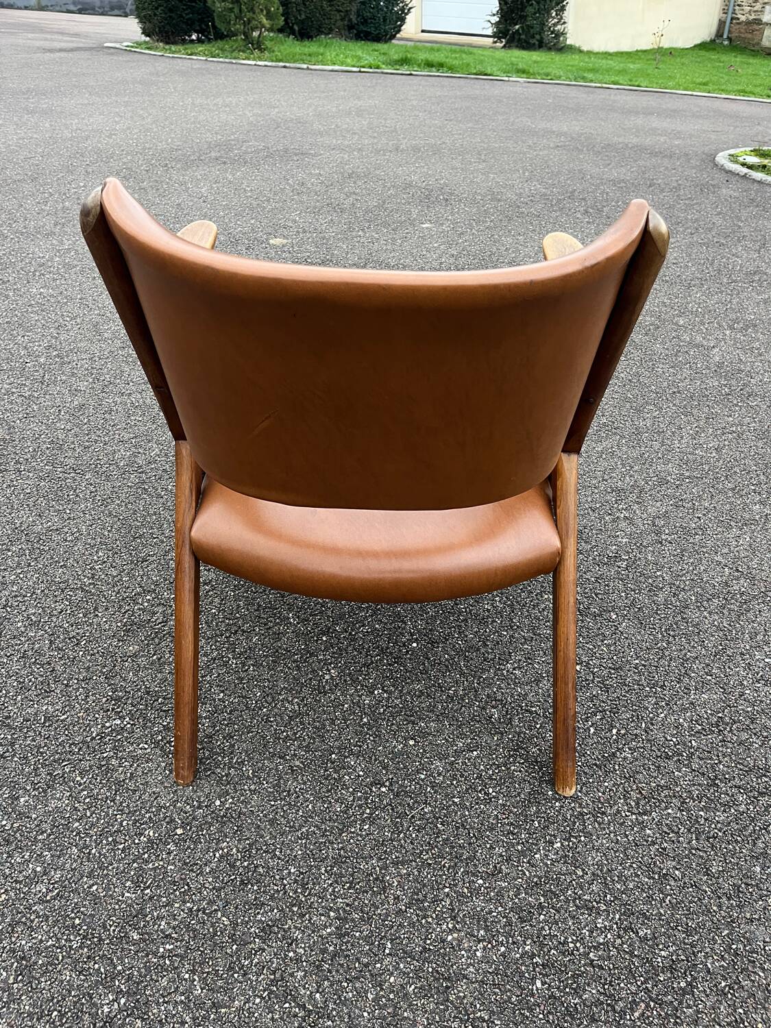 Vintage armchair by Dal Vera Antonio & Sons, 1950 Scandinavian design.