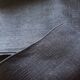 Small black grey linen tablecloth 74x103