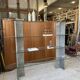 Roche Bobois stone and glass sculpture shelf 1970s