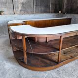 Ensemble de 2 comptoirs de magasin 1950