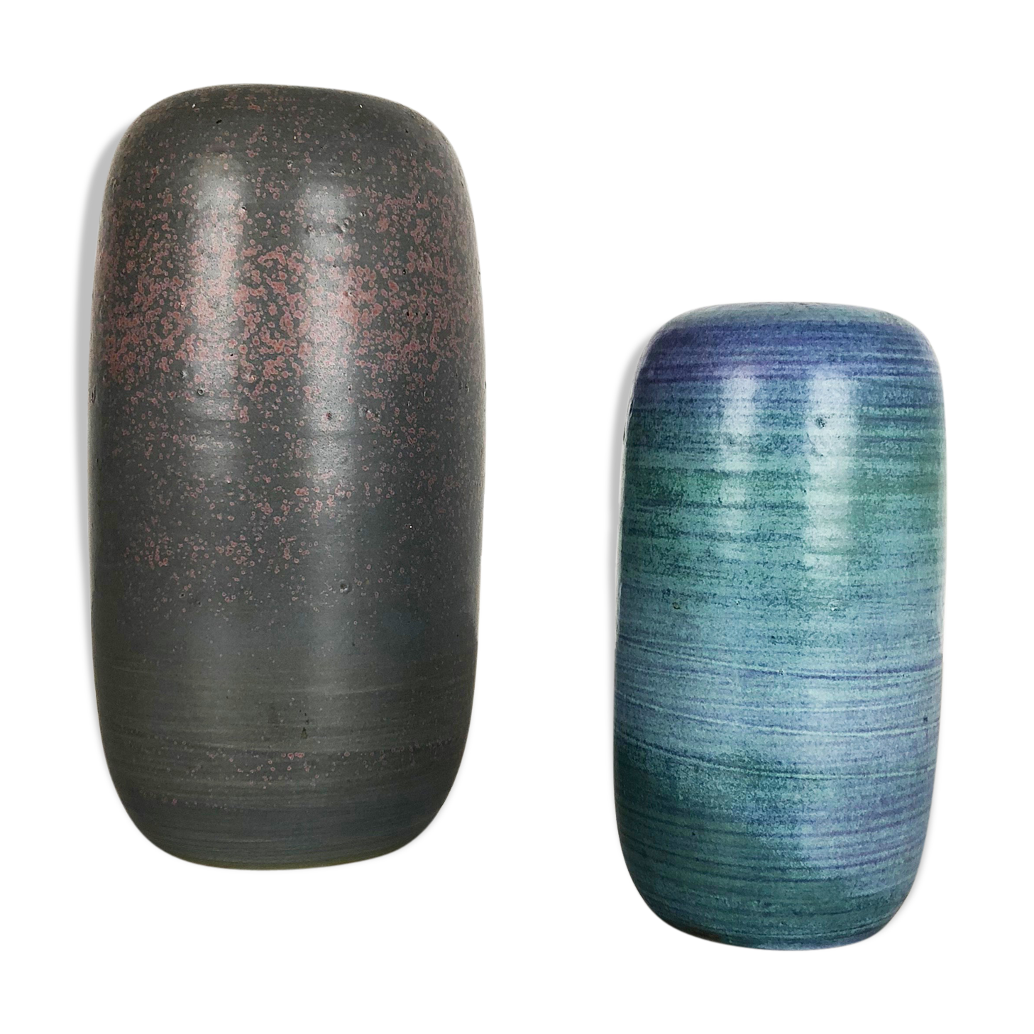 Original ceramic studio pottery vase by Piet Knepper for Mobach Netherlands, 1970