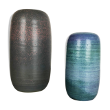 Original ceramic studio pottery vase by Piet Knepper for Mobach Netherlands, 1970