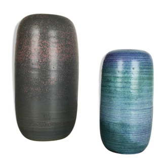 Original ceramic studio pottery vase by Piet Knepper for Mobach Netherlands, 1970