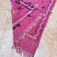 Handmade wool Berber rug: Moroccan Kilim Boho floor rug