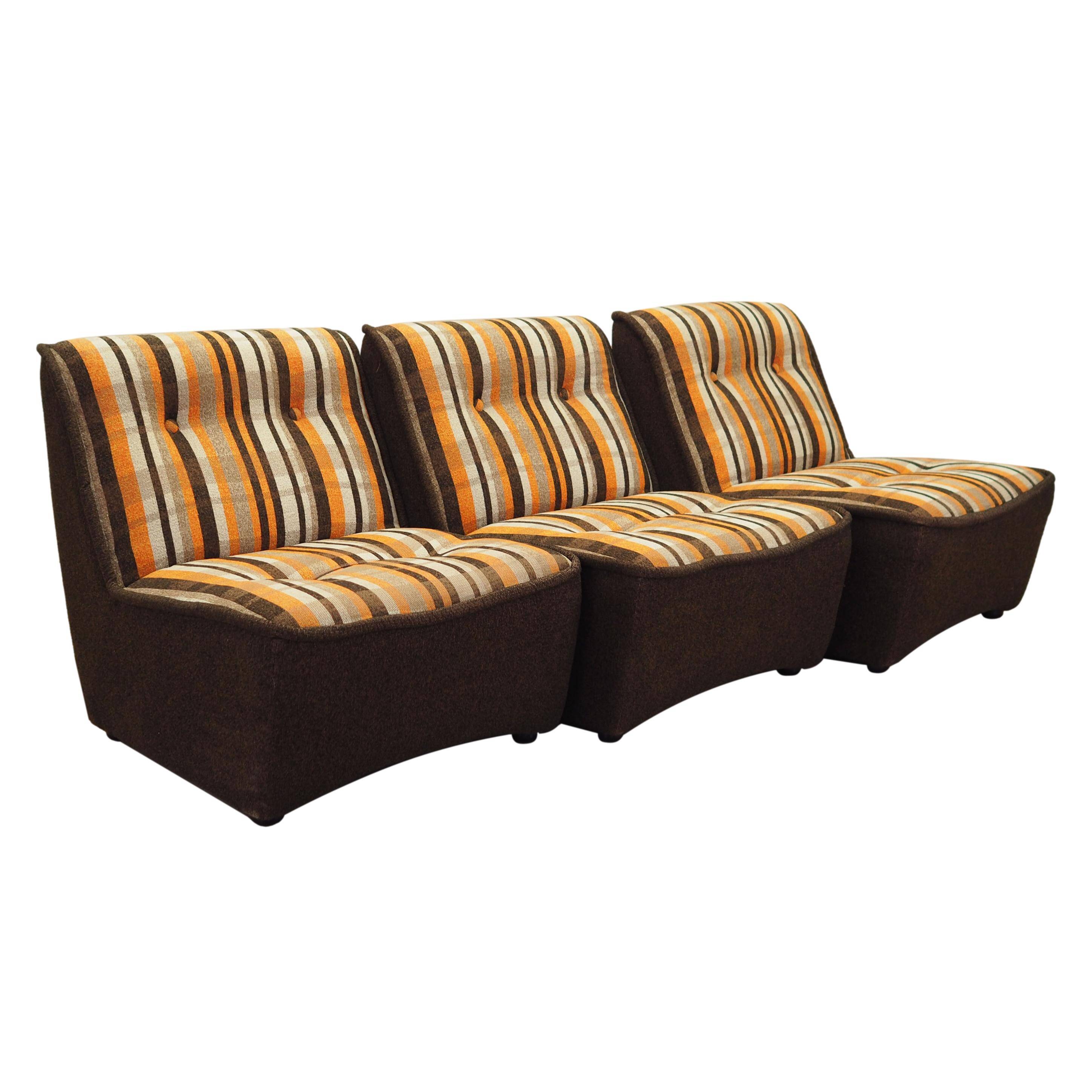 Modular sofa, Italian design, 1960s, production: Italy