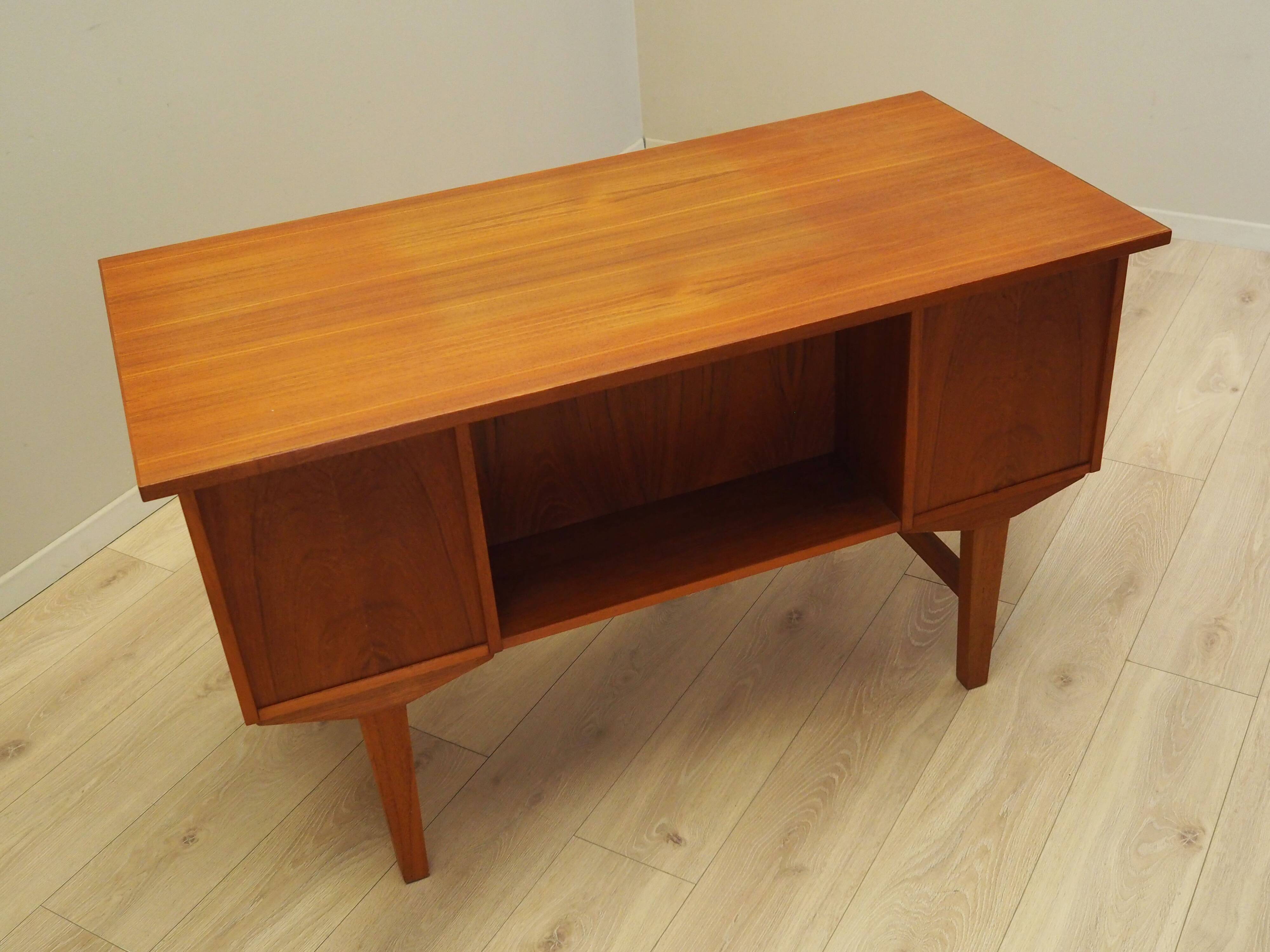 Teak desk, Danish design, 1960s, production: Denmark