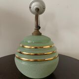 Old gooseneck wall lamp