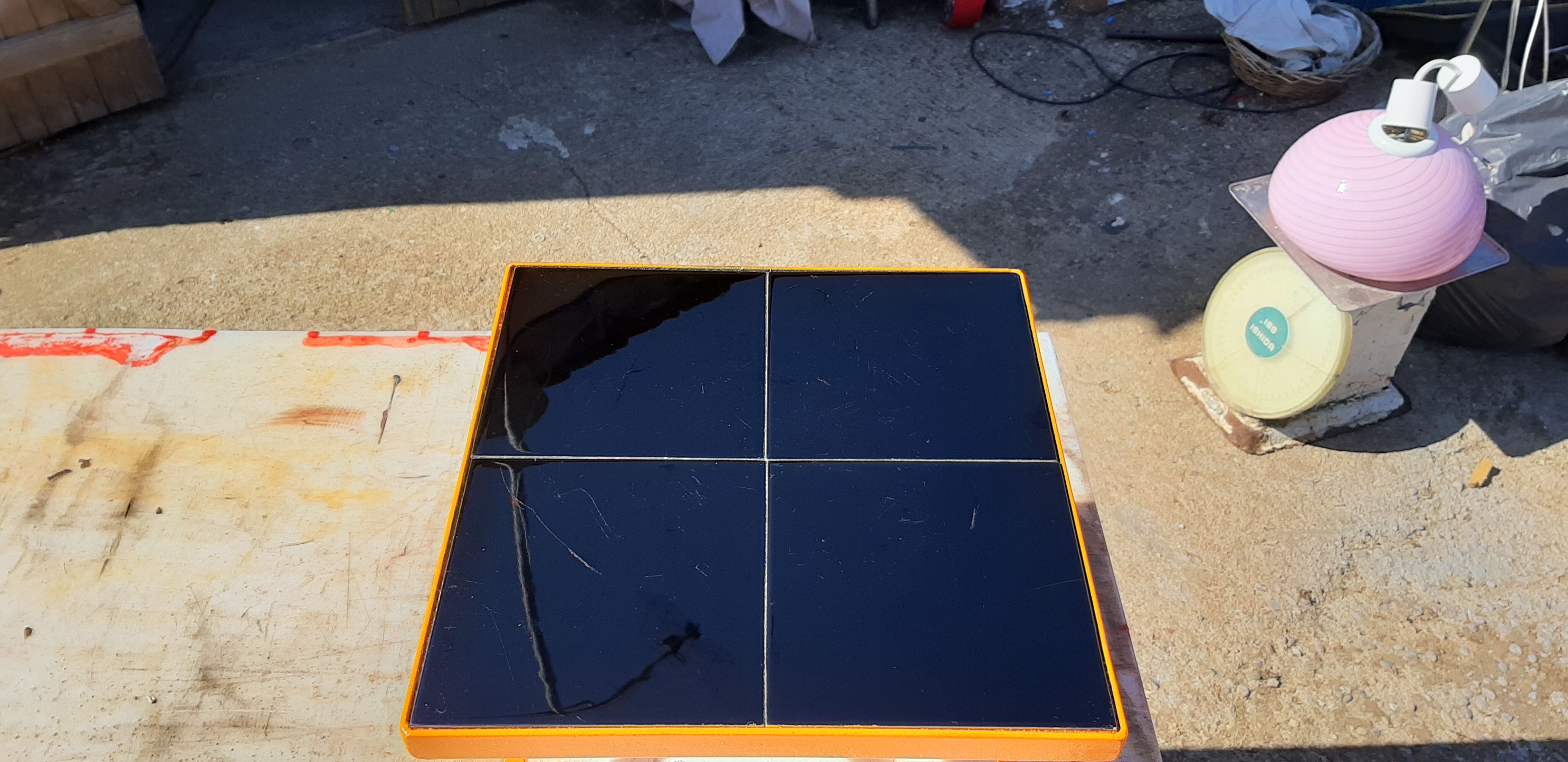 Vintage tablet from the 70s