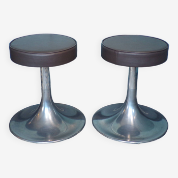 Pair of tulip foot stools 1970