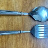 Silver plated hors d'oeuvre service