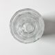 Mid-Century Textured Glass Vase: Fidenza Italian Leaf Pattern, 1970s