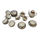 Japanese fine porcelain tea set from 1950