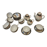 Japanese fine porcelain tea set from 1950