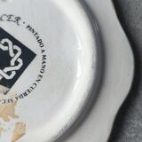 ARTECER Cuerda Seca trivet, 18 carat gold