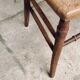 Chaise bistrot avec cannage 