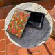 Hand painted wooden box