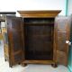 Walnut cabinet and ash magnifying glass