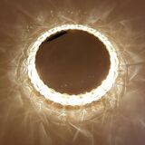 Large Vintage Luxury Crystal Brass Witch Mirror