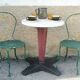 Gueridon de terrasse "vintage 60"