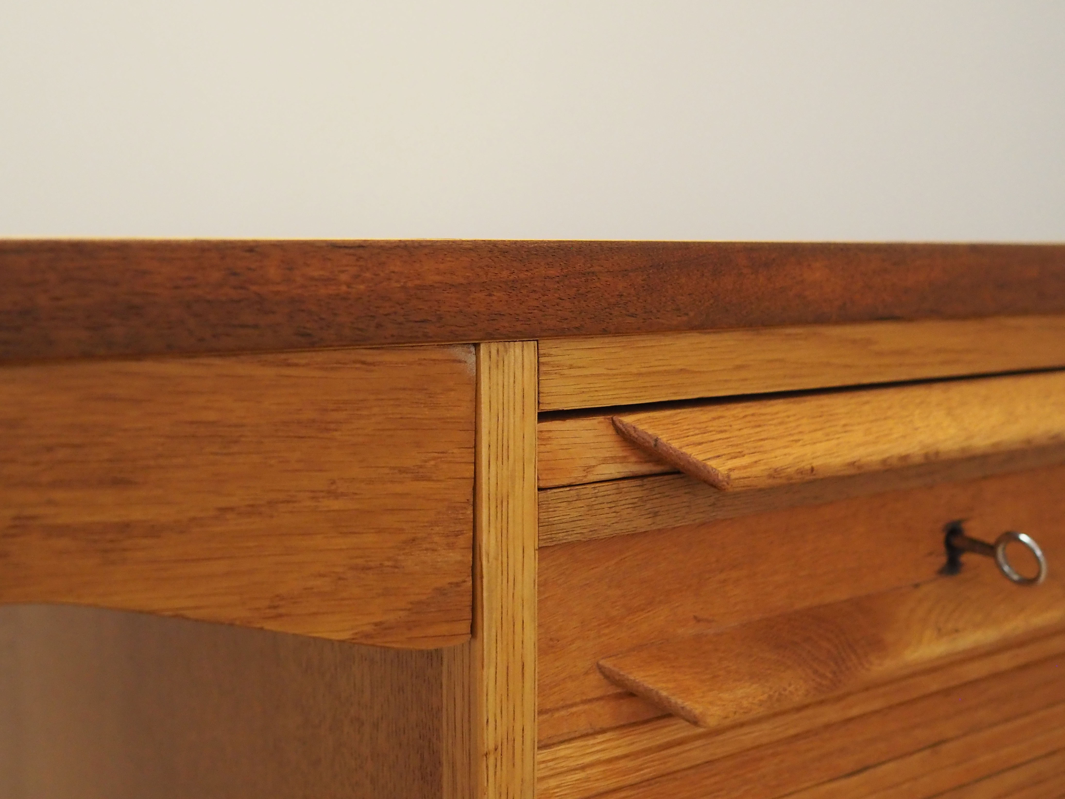 Ash desk, Danish design, 1970s, manufacture: SKM