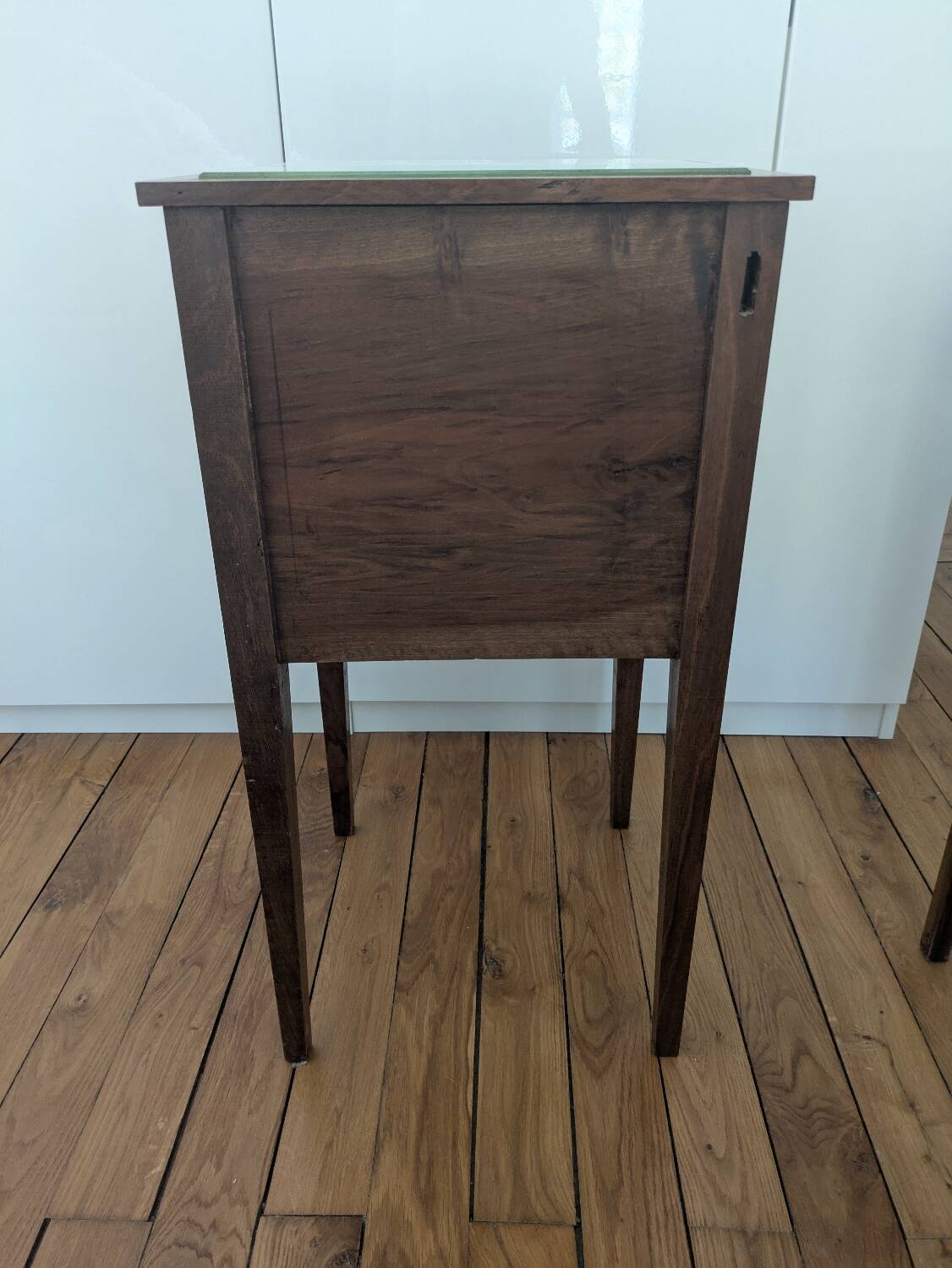 Pair of mirrored bedside tables