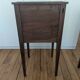 Paire de tables de chevets plateau miroir