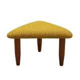 Mustard footstool, Danish design, 1990s, production: Denmark