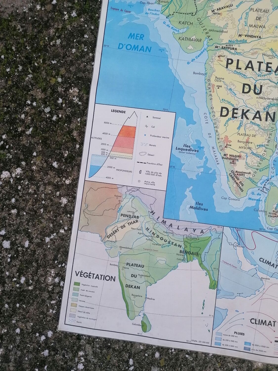 Old MDI India-Indian Union Pakistan Ceylon Card