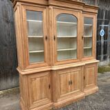 Double-body bookcase