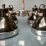 Suspension with 4 lamps of adjustable light indus