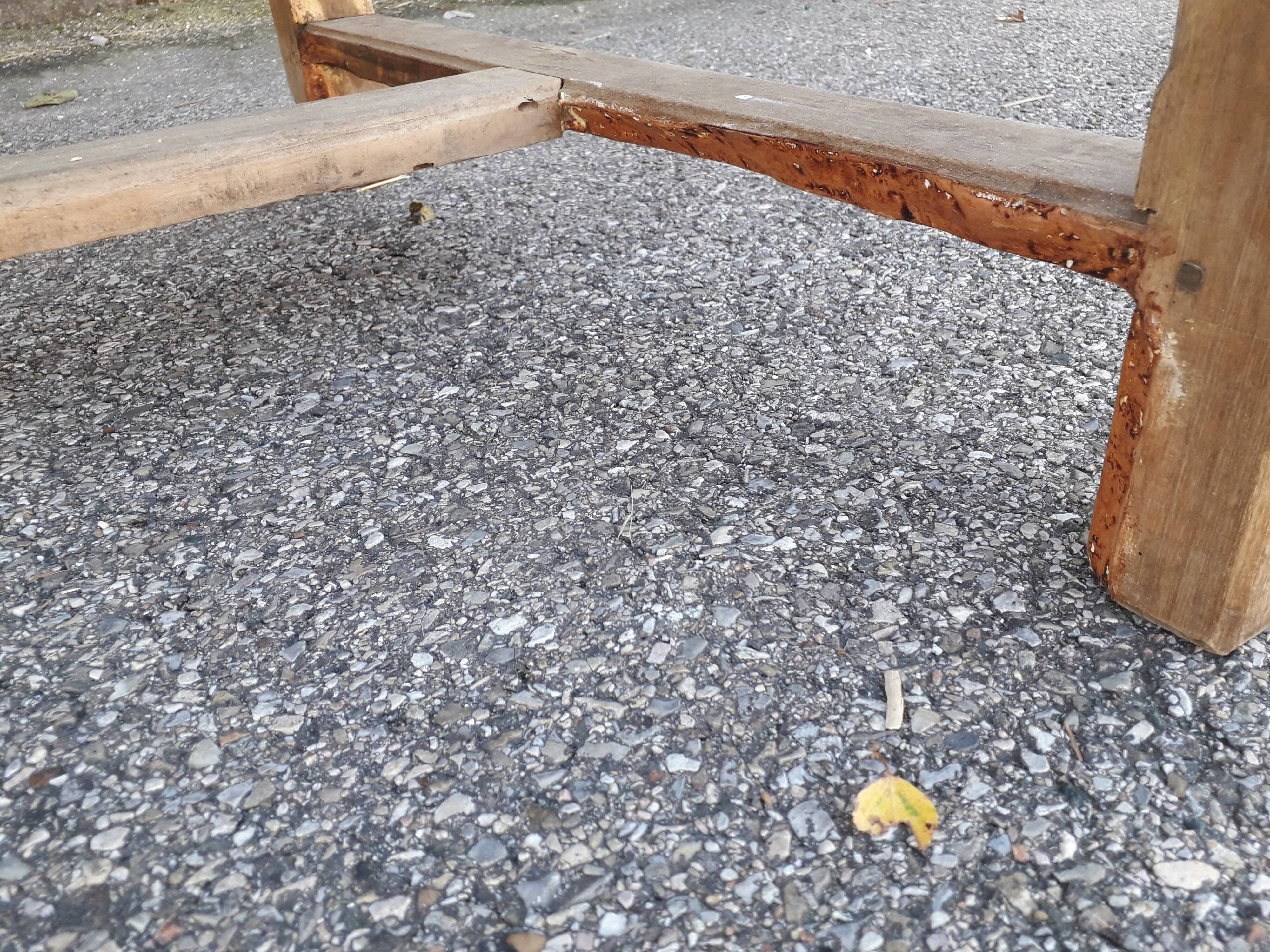 214 cm drawer farm table