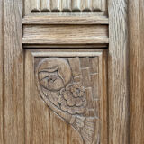 Art Deco oak wardrobe (renovated)