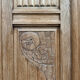 Art Deco oak wardrobe (renovated)