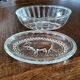 Vintage "cow" butter dish