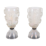 Lampes de table en verre soufflé de Murano par Barovier & Toso, années 1950