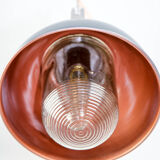 Vintage antracite industrial hanging light from TEP