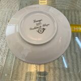 Trio of Limoges Sologne Porcelain Cups and Saucers