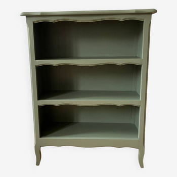 Soft khaki bibus bookcase