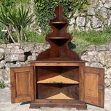 Solid oak corner