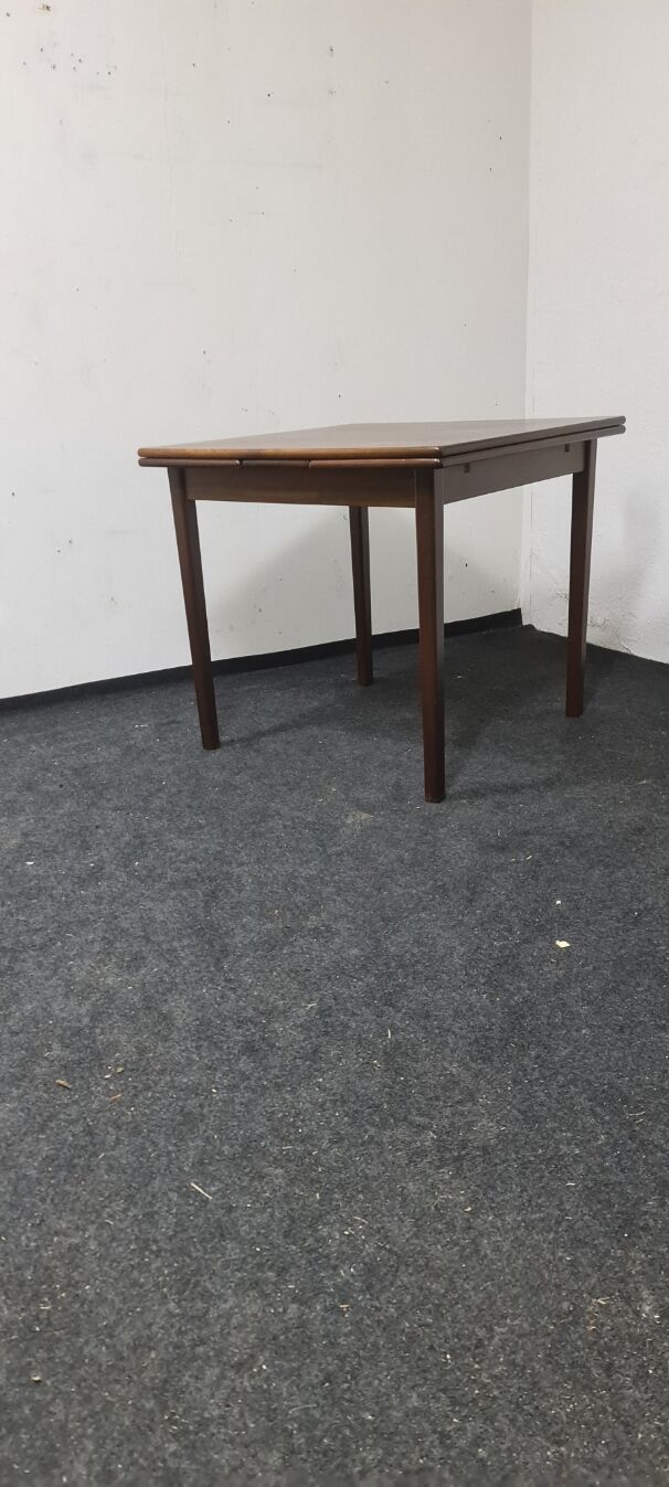 Vintage teak extendable dining table