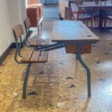 Double school desk